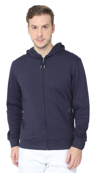 RARE RABBIT-HOODIE NEVY BLUE