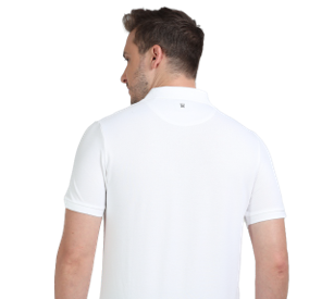 RARE RABBIT PREMIUM POLO T-SHIRT WHITE