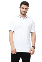 Rare Rabbit Signature Round Neck Navy Blue