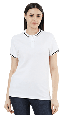 Rare Rabbit Signature Round Neck Navy Blue