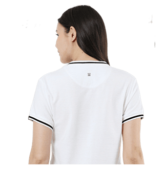 Rare Rabbit Signature Round Neck Navy Blue