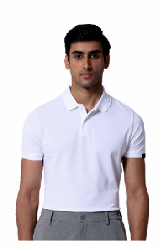 RARE RABBIT POLO T-SHIRTS-NAVY BLUE