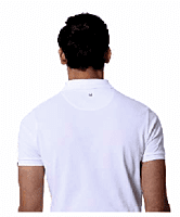 RARE RABBIT SIGNATURE POLO T SHIRT METALIC GREY