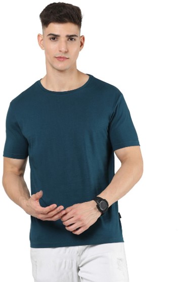 Rare Rabibit Round Neck T shirts Signature Navy Blue Rare Rabibit Round Neck T shirts Signature Navy Blue