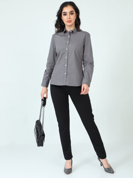 RARE RABBIT FORMAL SHIRT GREY