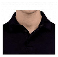 RARE RABBIT SIGNATURE POLO T SHIRT METALIC GREY