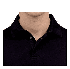 RARE RABBIT SIGNATURE POLO T SHIRT METALIC GREY