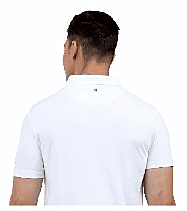 RARE RABBIT SIGNATURE POLO T SHIRT METALIC GREY