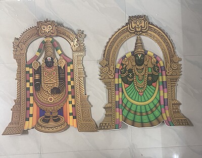 Balaji & Padmavathi Cutout