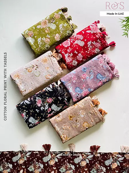 Cotton Floral Hijabs