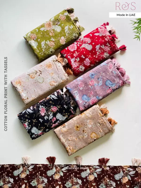 Cotton Floral Hijabs