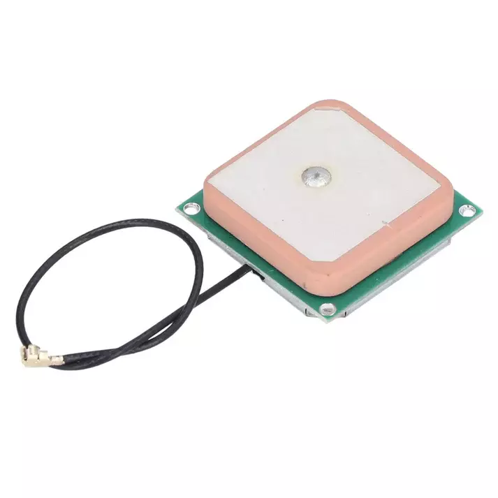 25x25x8mm 28db High Gain 5cm Length Built-in Ceramic Active GPS Antenna for NEO-6M NEO-7M NEO-8M