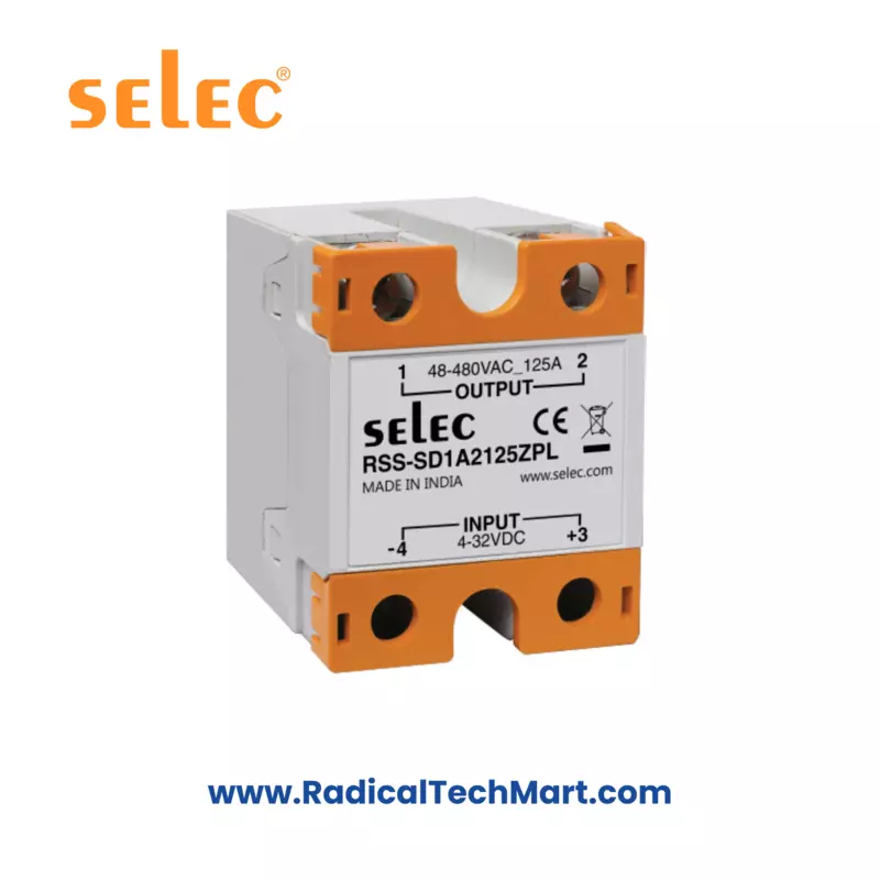 Selec RSS-SD1A2125ZPL DC Input AC Output 125A Solid State Relay Image