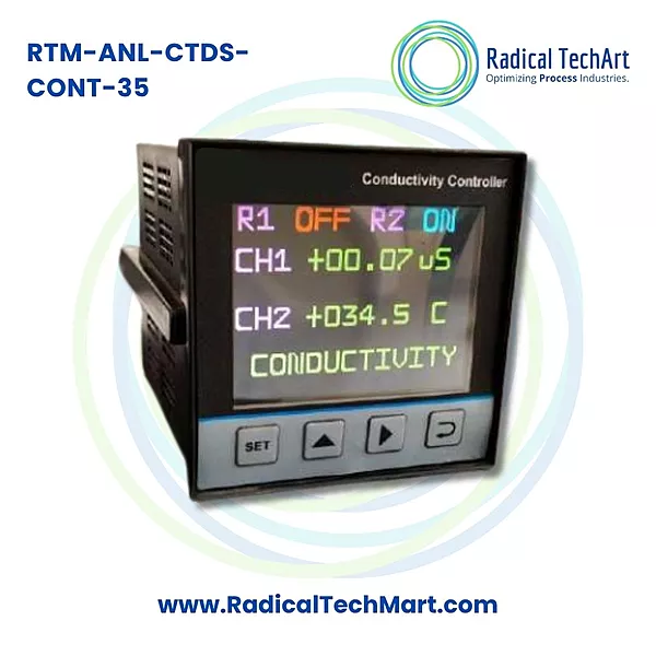 RTM Online Conductivity and TDS Controller with 3.5 Inch LCD