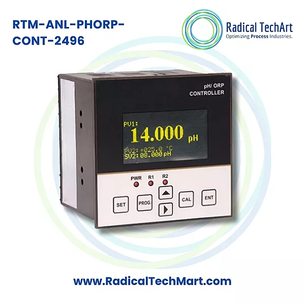 RTM Online pH and ORP Analyzer Controller with RS485 Modbus