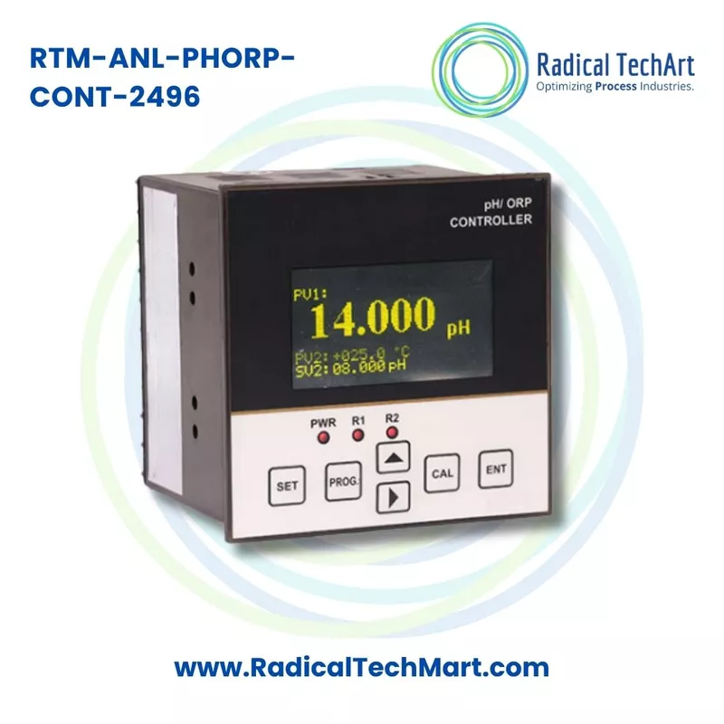 RTM Online pH and ORP Analyzer Controller with RS485 Modbus