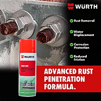 WURTH RUST OFF 100ml (RUST REMOVER)