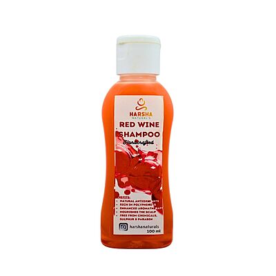 Harsha Naturals - Red wine shampoo - 100 ml