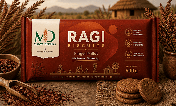 Ragi-Finger Millet Biscuits - 500g
