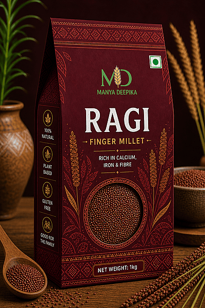 Millet Grains- 1kg-Ragi-Finger Millet Grain