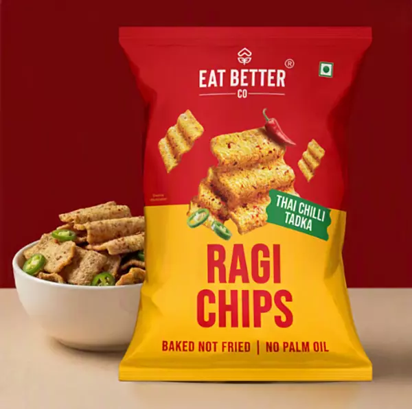 Ragi Chips - Thai Chilli Tadka 55 Gms