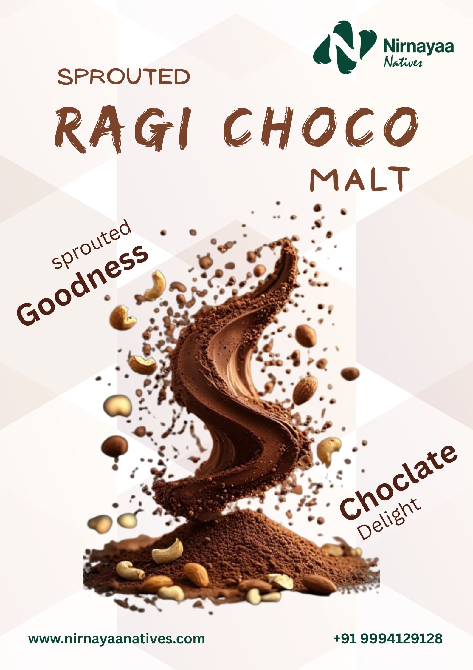 Sprouted Ragi Choco Malt