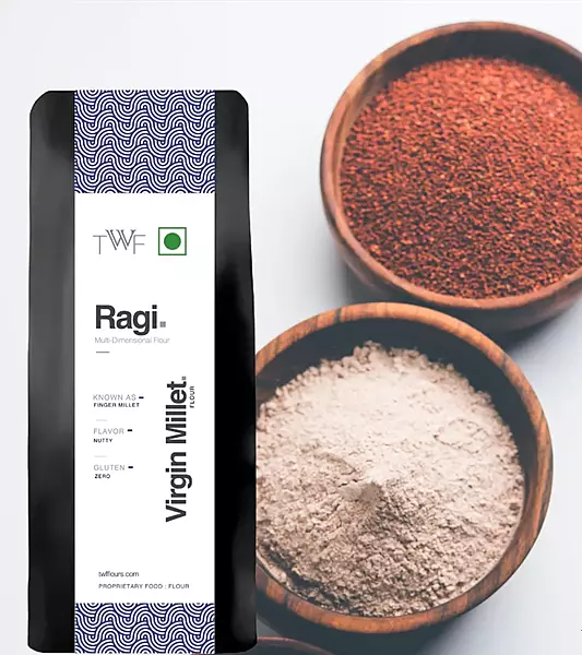 Virgin Ragi Flour 1 Kg - TWF