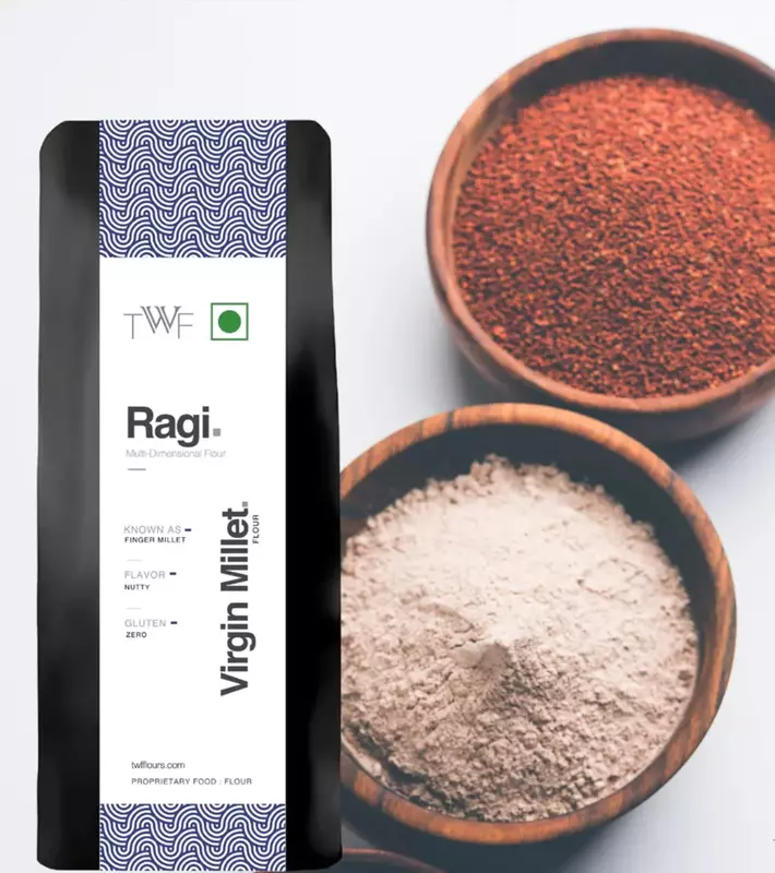 Virgin Ragi Flour 1 Kg - TWF