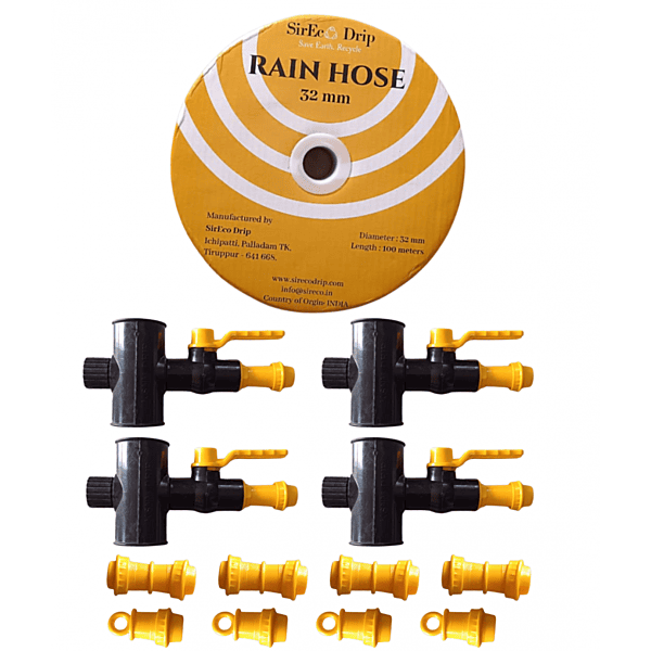 Rain Pipe Kit / 32 mm 500 sqm - 12 cents