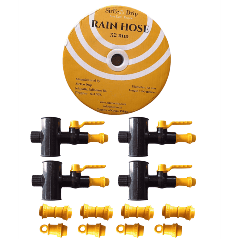 Rain Pipe Kit / 32 mm 500 sqm - 12 cents