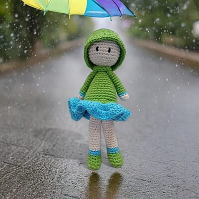 Crochet Rain Doll