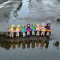 Crochet Rain Doll Crochet Rain Doll