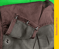 Chocolate Ghicha Silk Blouse Chocolate Ghicha Silk Blouse