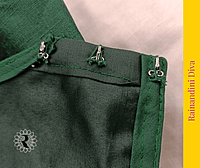 Green Ghicha Silk Blouse