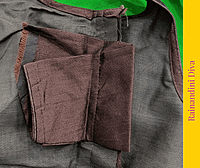 Chocolate Ghicha Silk Blouse Chocolate Ghicha Silk Blouse