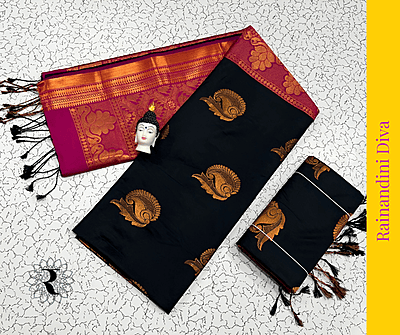 Noir Bridal Light Saree