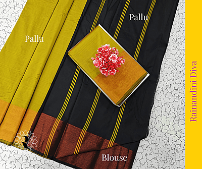 Ethnic Noir Bridal Silk