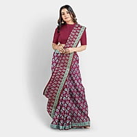 Jaamun Ajrakh Future Silk with BP