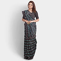 Rocky Aur Rani Satin Saree with BP