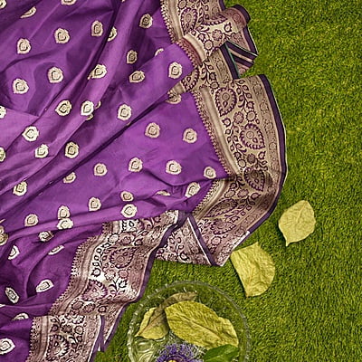 Rainandini Utsav Banarasi Saree with BP
