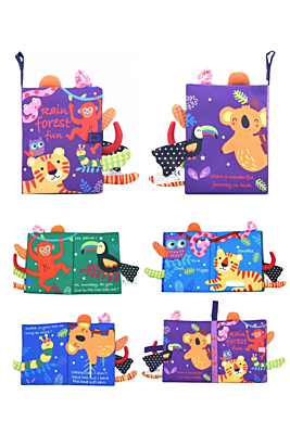 Quiet Book - Rainforest Fun Quiet Book - Rainforest Fun