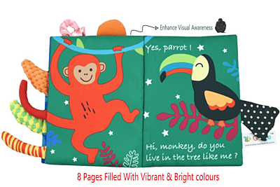 Quiet Book - Rainforest Fun Quiet Book - Rainforest Fun