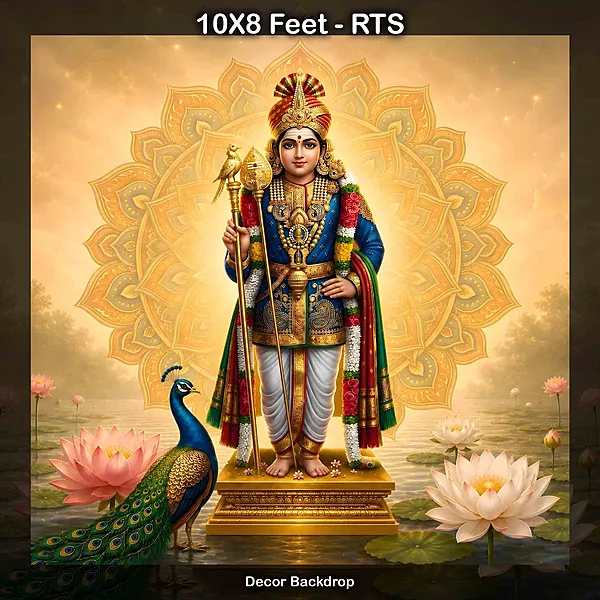 Raja Alangara Murugan 10x8 Feet RTS