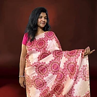 Ranjani | NAVA JYOTI Organza Saree
