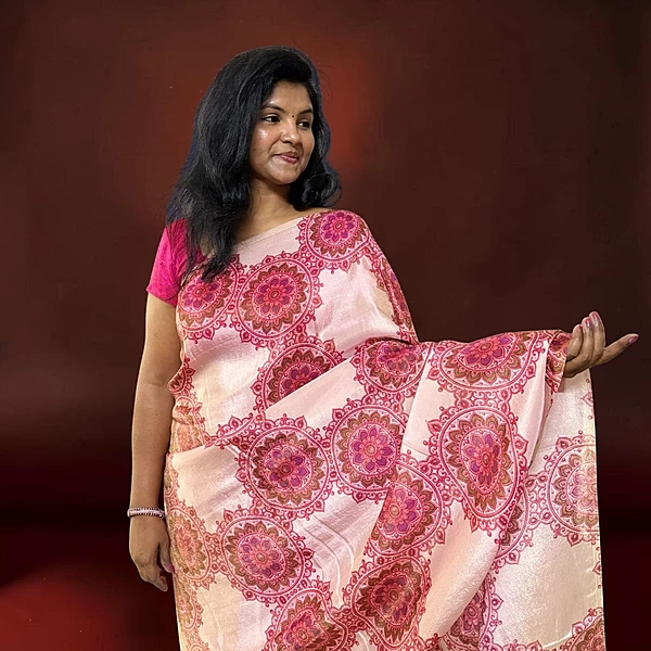 Ranjani | NAVA JYOTI Organza Saree