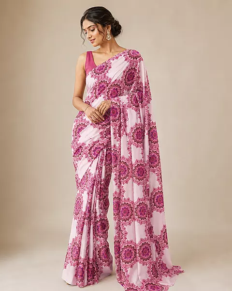 Ranjani | NAVA JYOTI Organza Saree