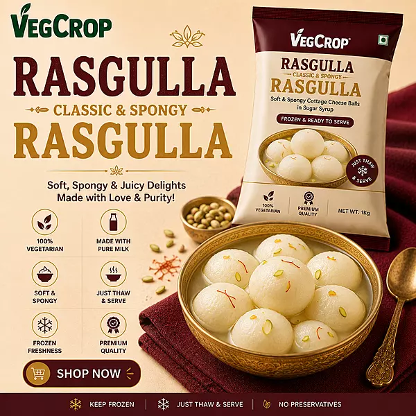 Frozen  Bengali Rasgulla - 908g