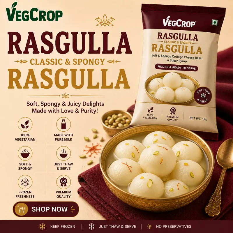 Frozen Angoori Rasgulla - 908 gm