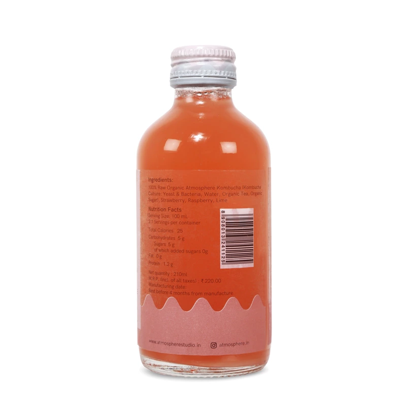 Raspberry Lemonade Kombucha
