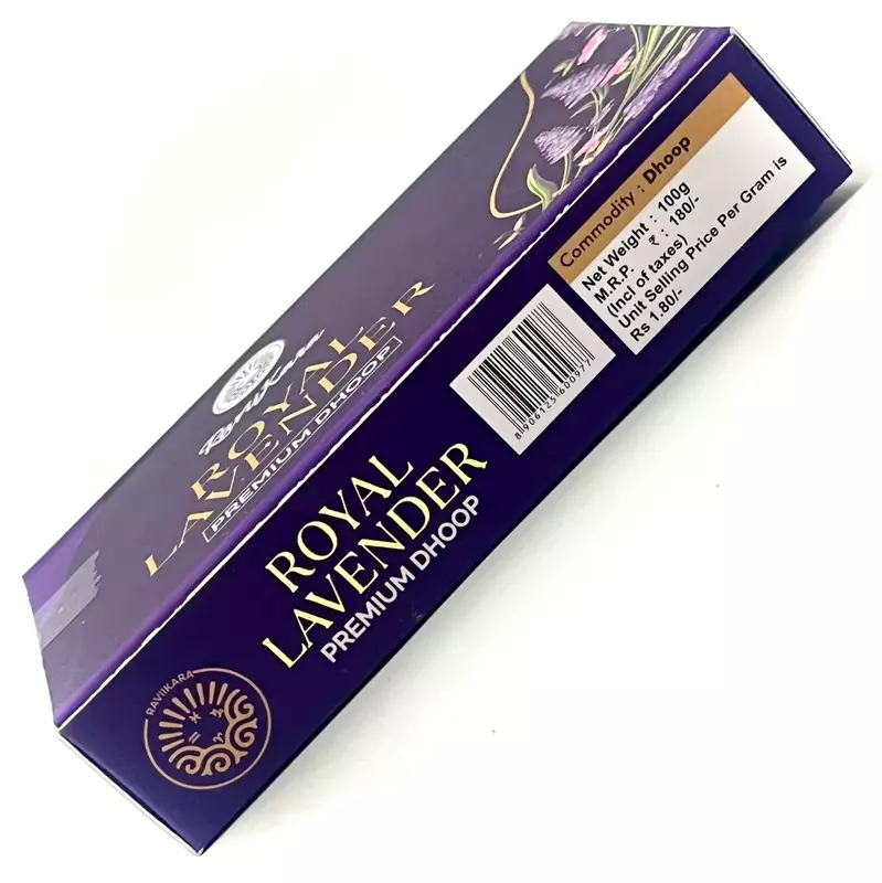 Raviikara ROYAL LAVENDER Premium Wet Dhoop 100g